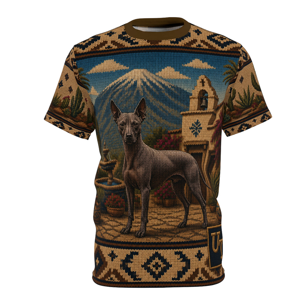 Xolo Knit-Style Ugly Sweater Tee