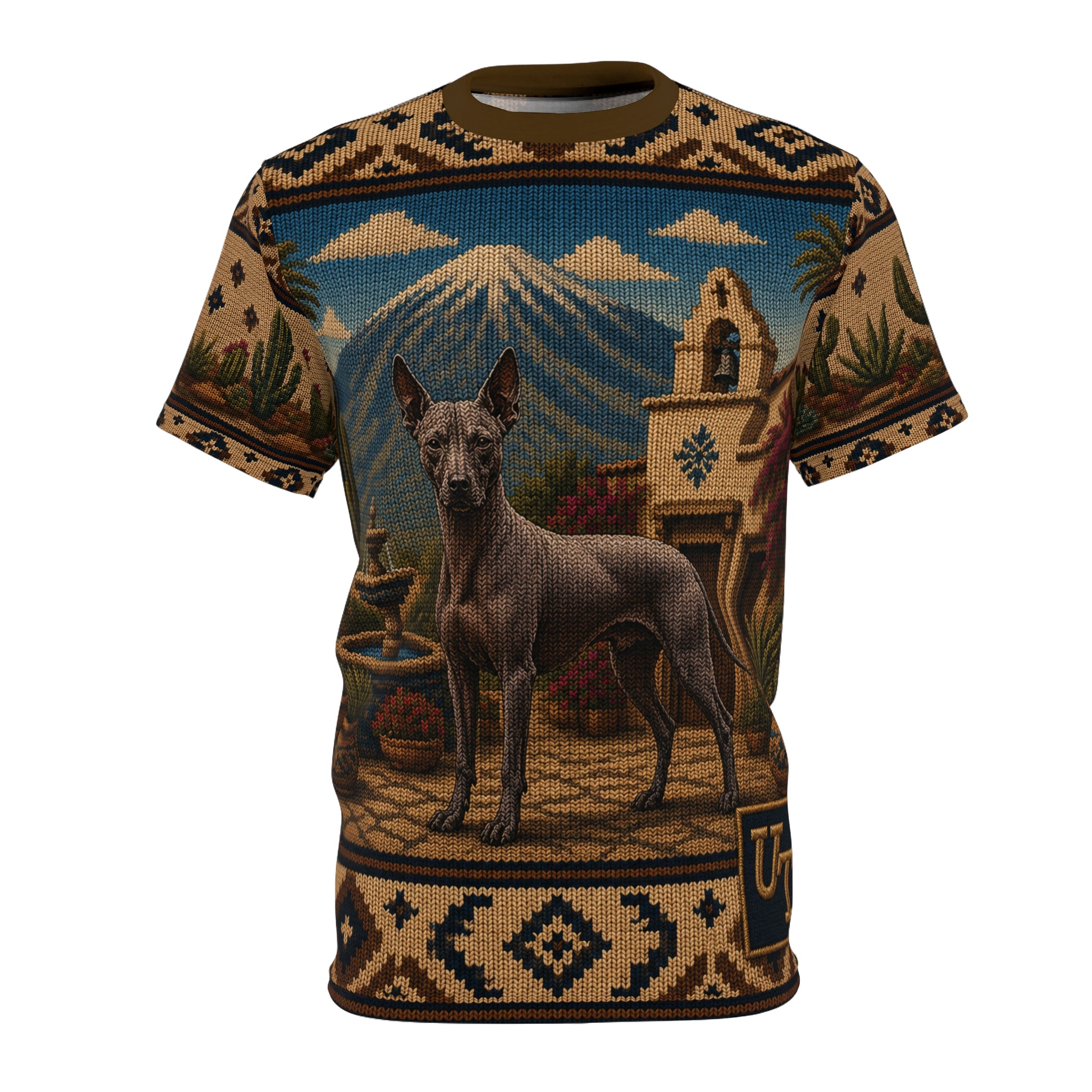 Xolo Knit-Style Ugly Sweater Tee